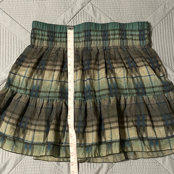 Vintage Rachael & Chloe Plaid Mini Skirt (L) - Picture 3 of 4